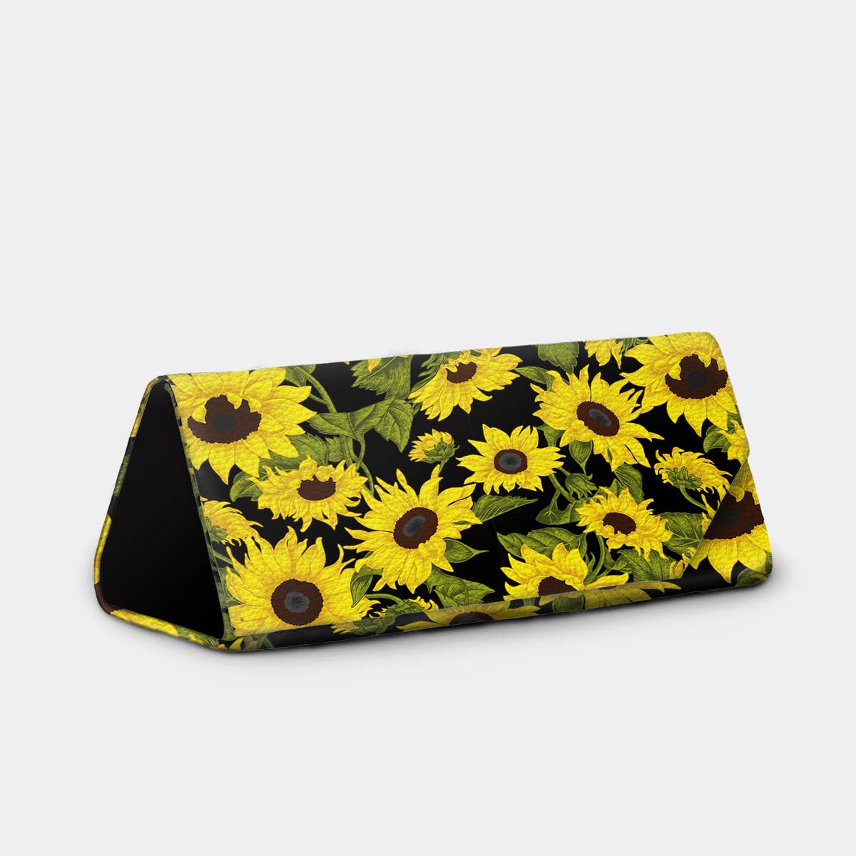 Monarque - Sunflower On Black - Eyeglass-Sunglass Case