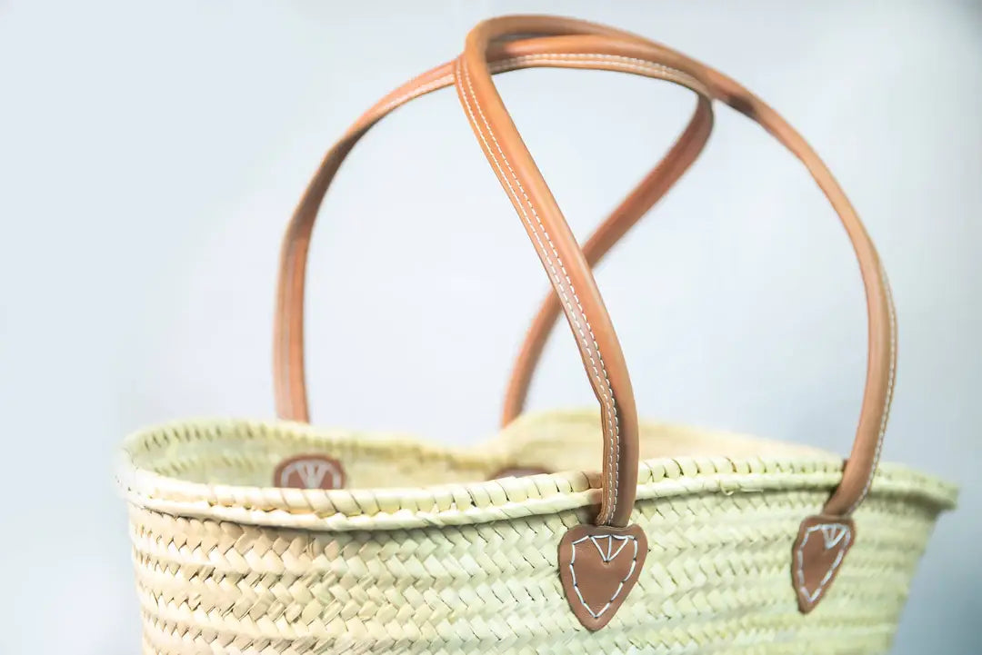 HandmadeBestSeller - Straw bag*French market basket - Beach Bag Handmade Moroccan