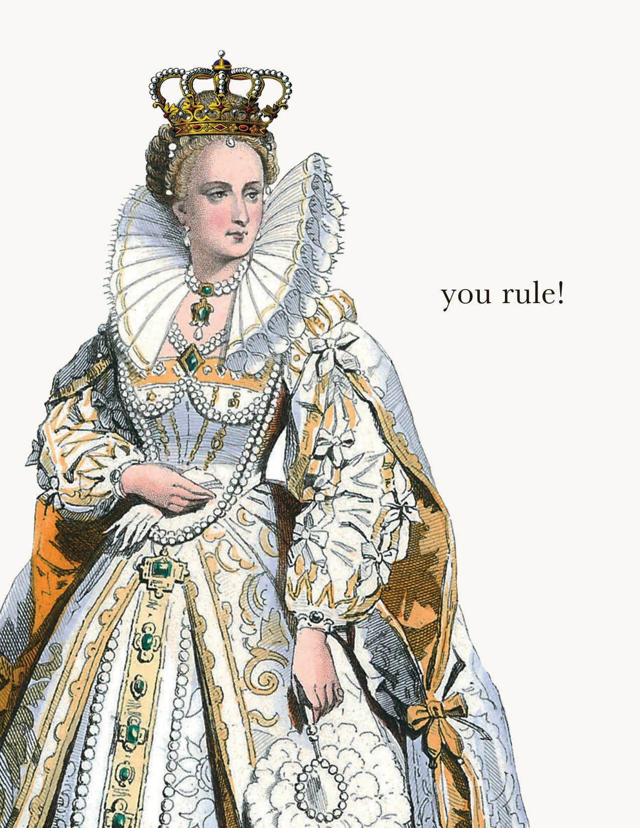 P. Flynn Design / Phun House - You rule! • A-2 Greeting Card