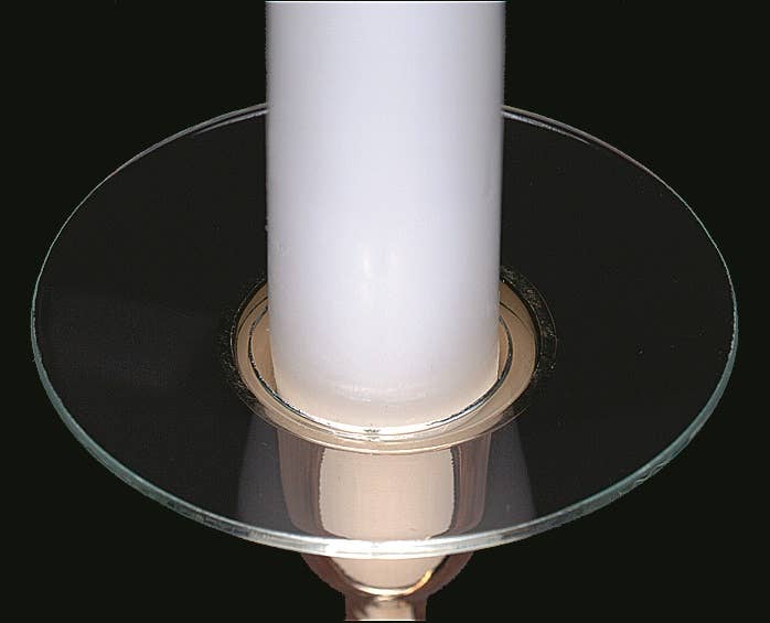 Biedermann & Sons - M100 Plain Glass Bobeche - Box of 12