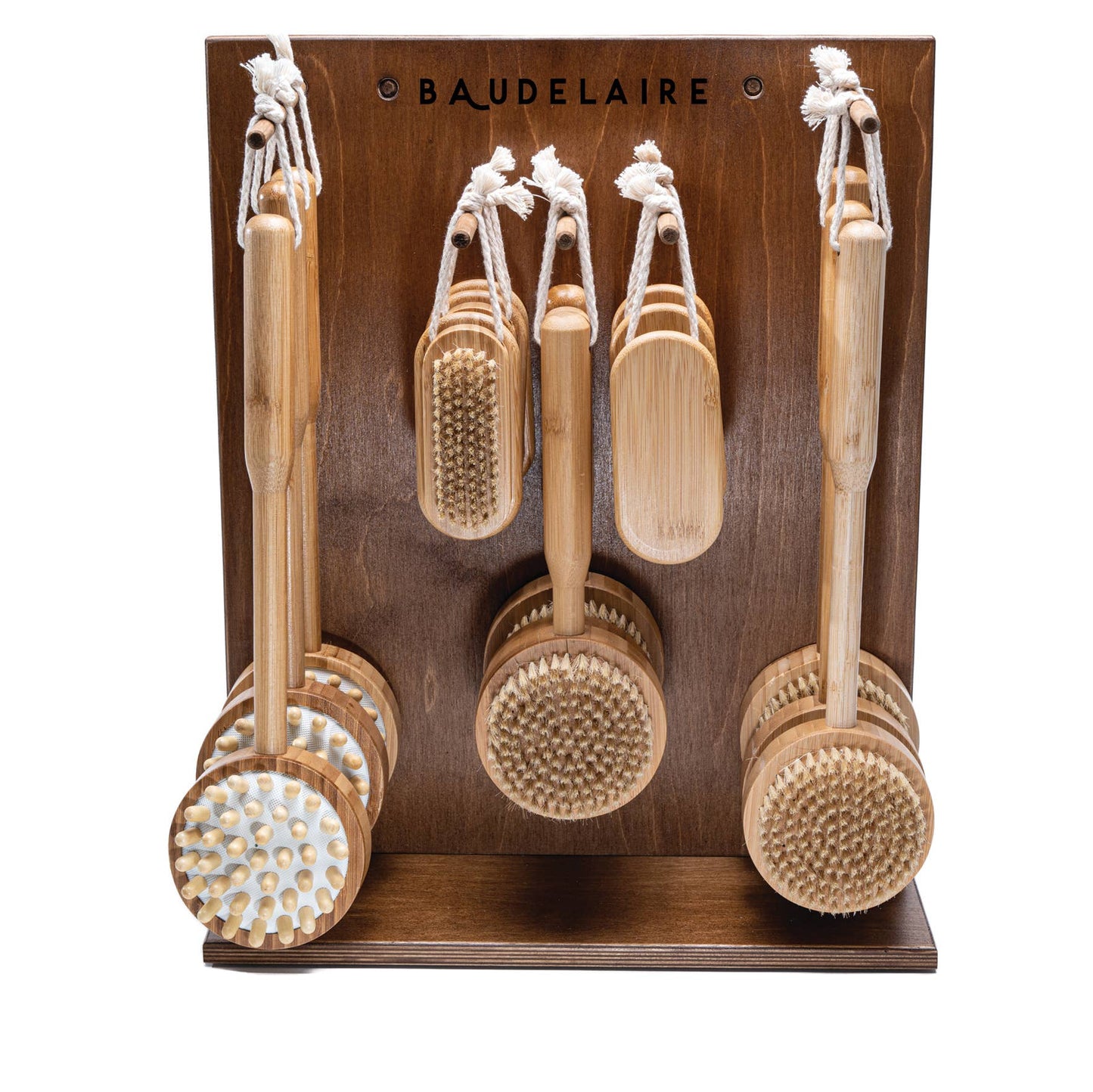 Baudelaire - Bamboo Brush Display (6 Brushes each)