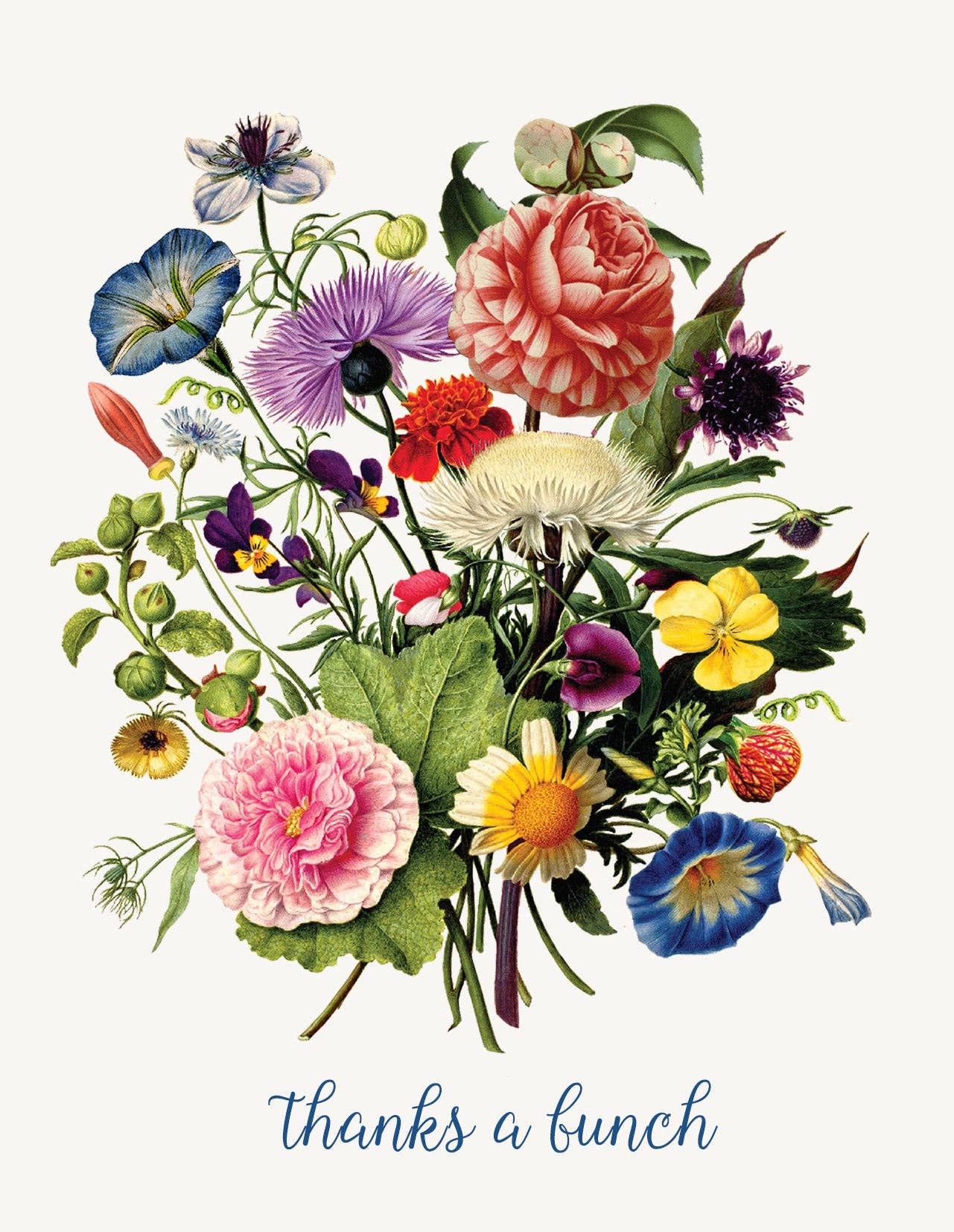 P. Flynn Design / Phun House - Thanks a bunch • A-2 Greeting Card