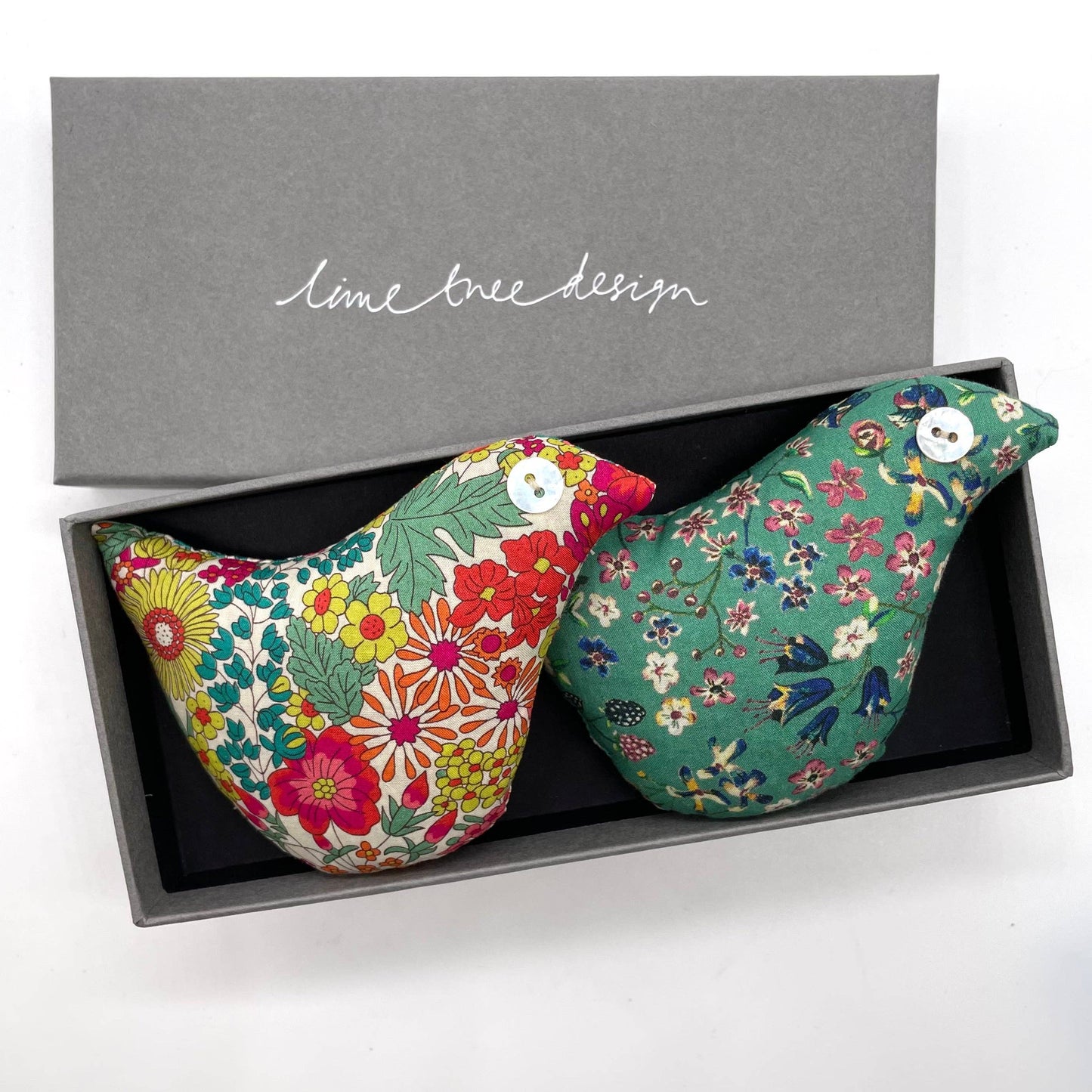 Lime Tree Design - Box of 2 Lavender Birds - Chicken Licken