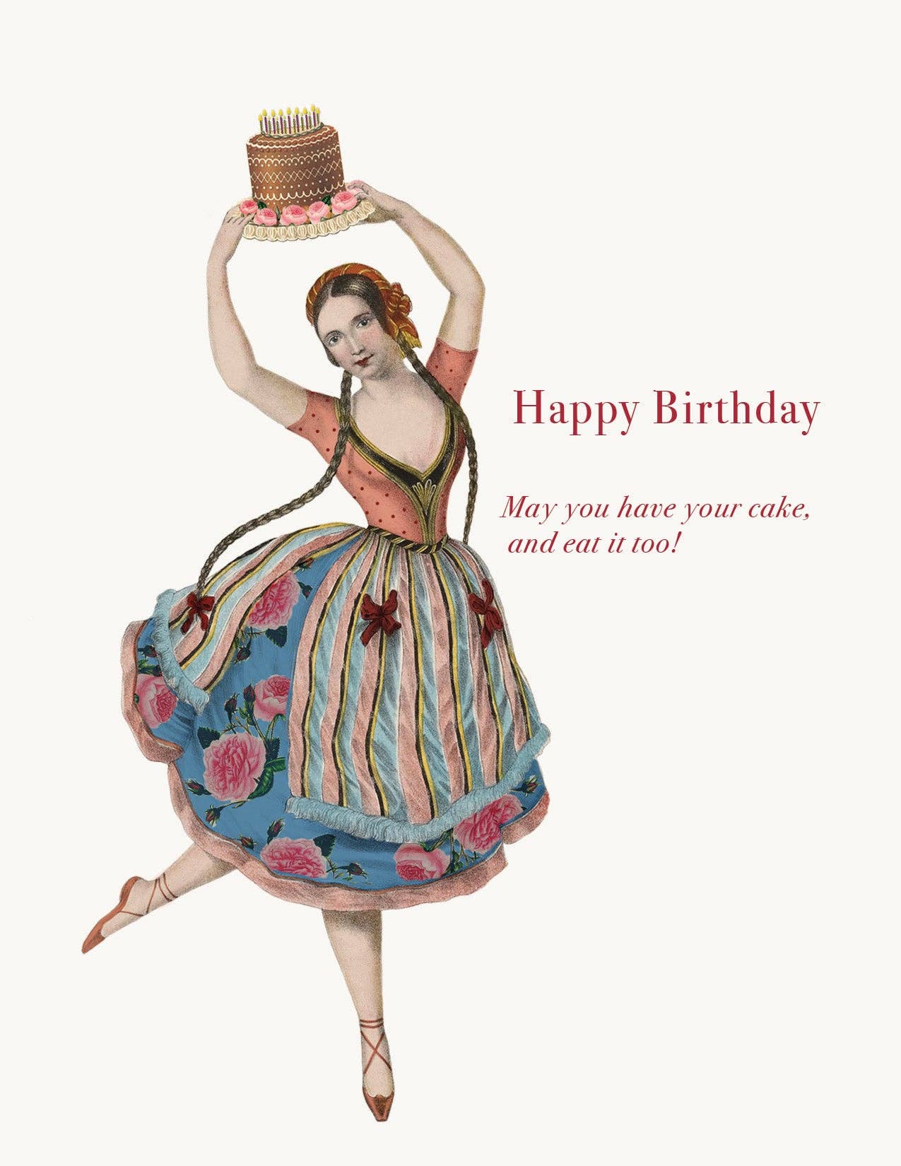P. Flynn Design / Phun House - May you have your cake • A-2 Greeting Card