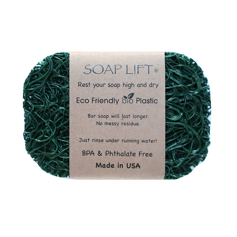 Soap Lift - The Original Soap Lift Soap Saver - Hunter Green