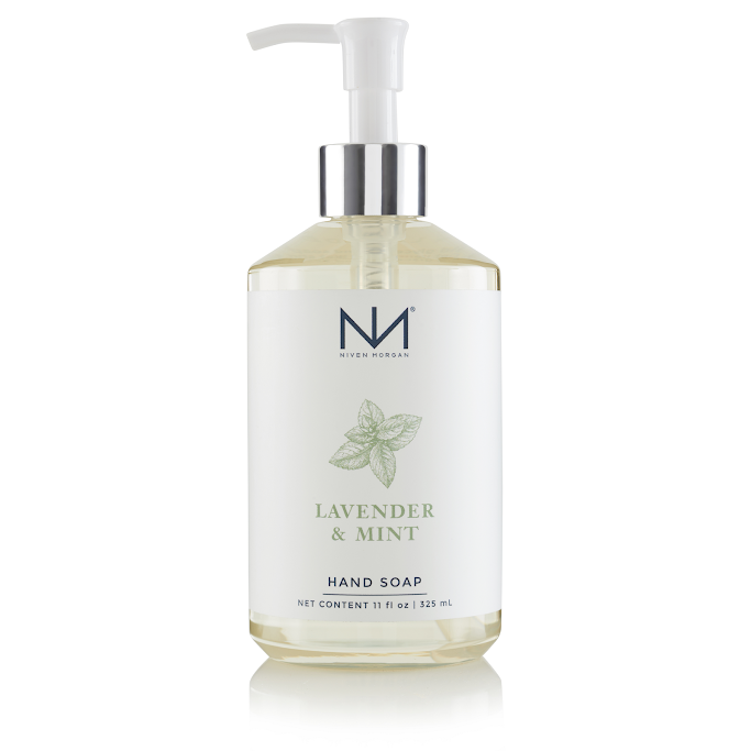 Niven Morgan - 11 oz Lavender & Mint Hand Soap