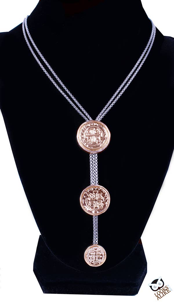 My Best Kept Jewelry - Coin Drop Statement Choker