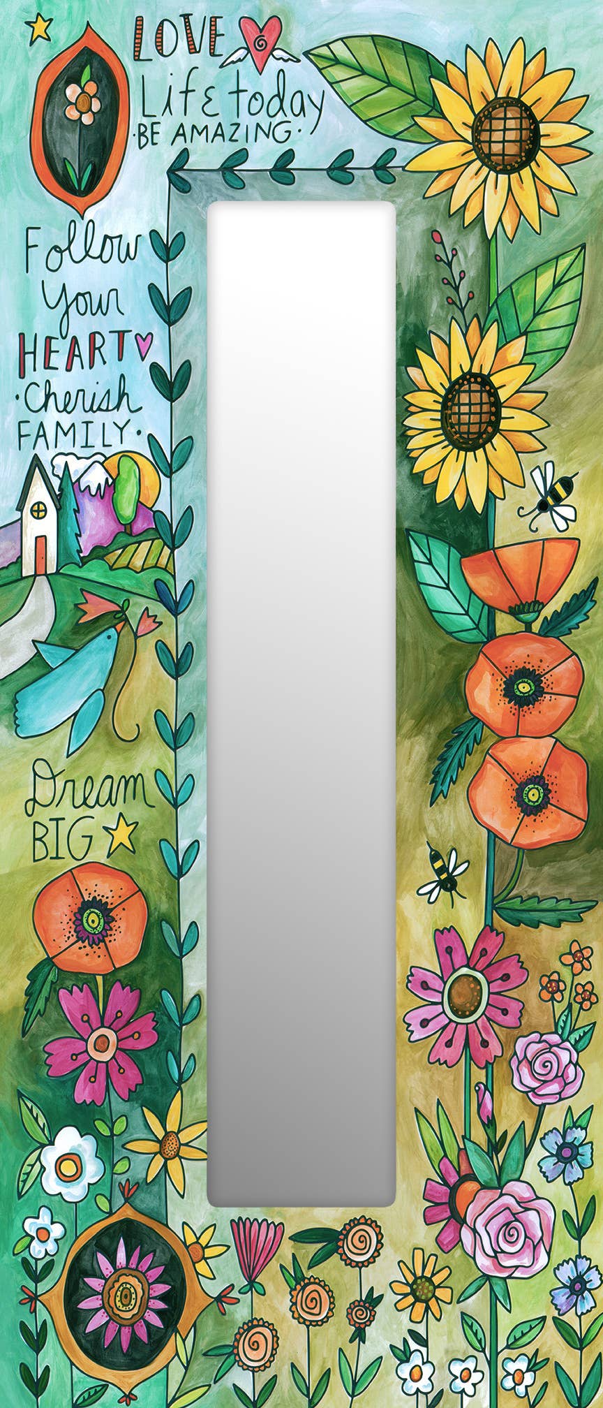 Sticks - "Blossom" Mirror