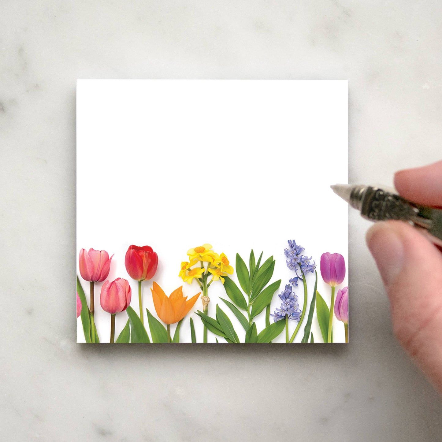 Bottle Branch - Sticky Notes - Spring Flowers Rainbow