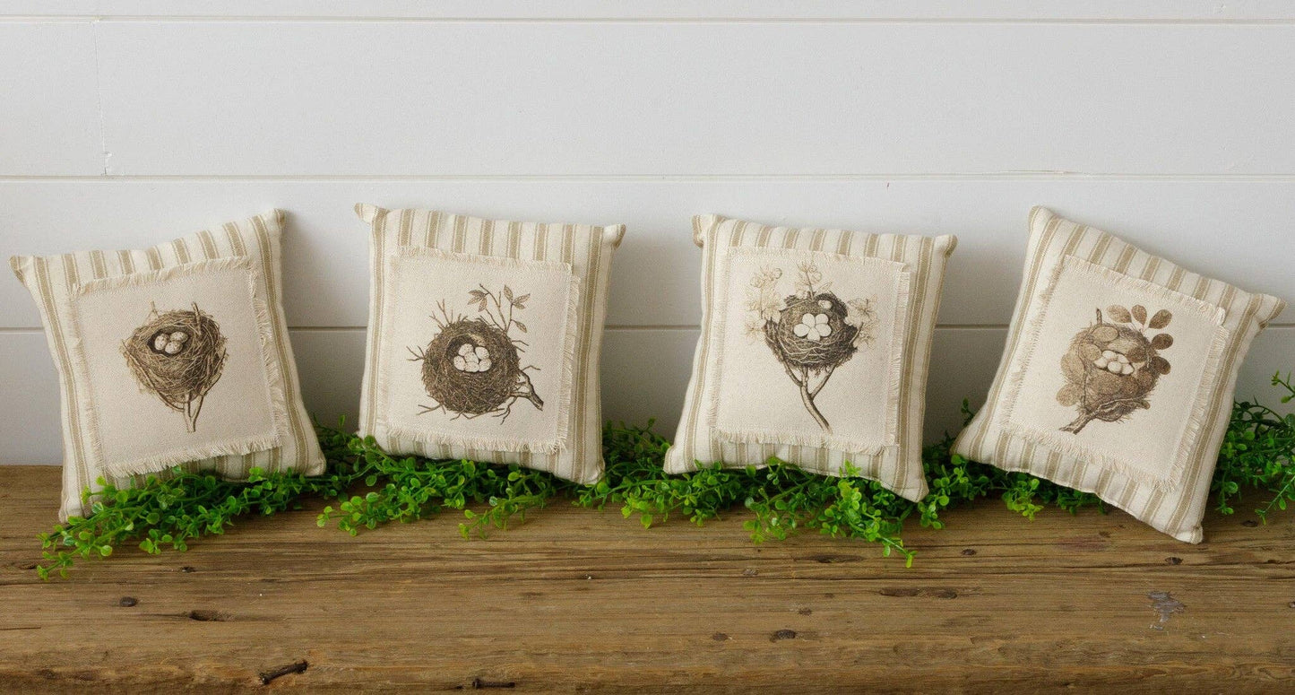 Mini Pillows - Sepia Nests (PK/4 AST)