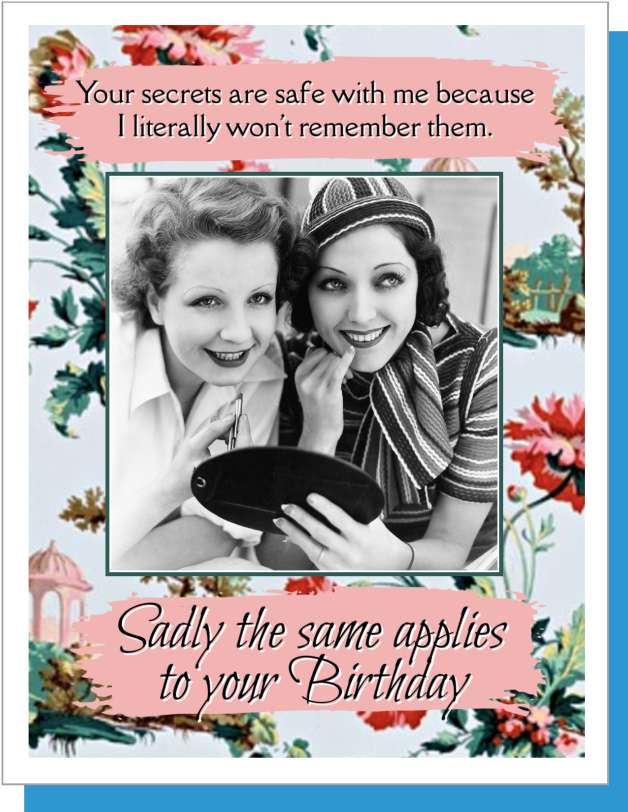 Ümlaut Brooklyn - Your Secrets - Birthday Greeting Card