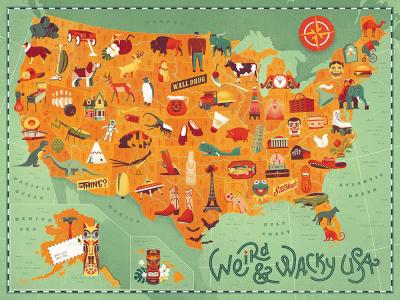 Weird and Wacky USA Puzzle