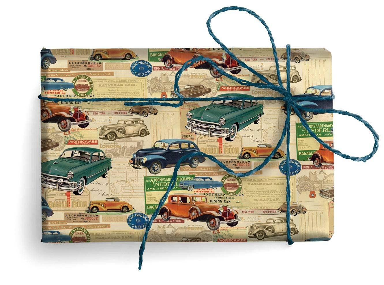 San Lorenzo Design - Florentine Wrapping Paper, Large Sheets 27.5 x 39 in.: Air Balloons