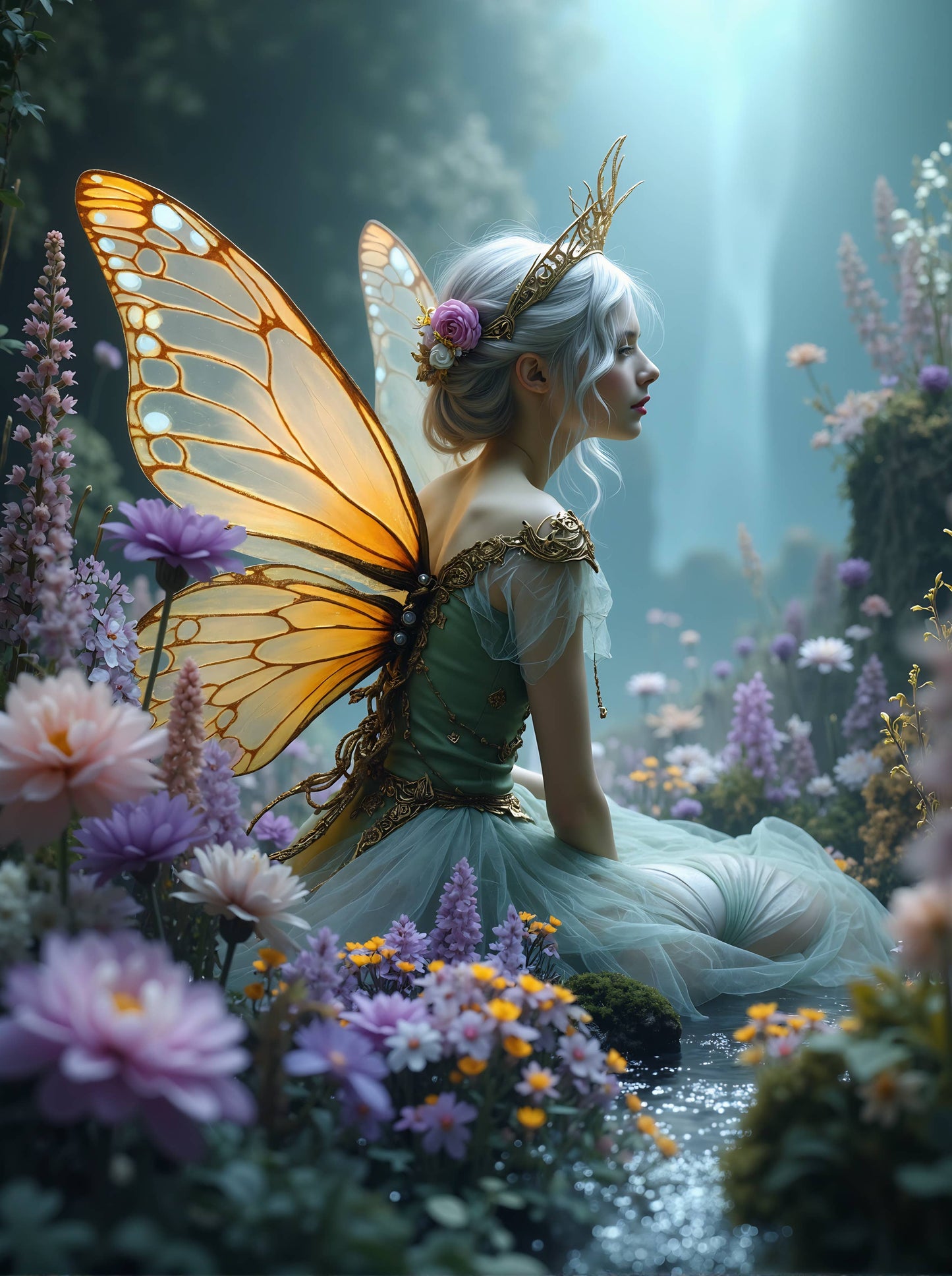 Wicked Cool Unicorn - Fantasy Fairy Eight