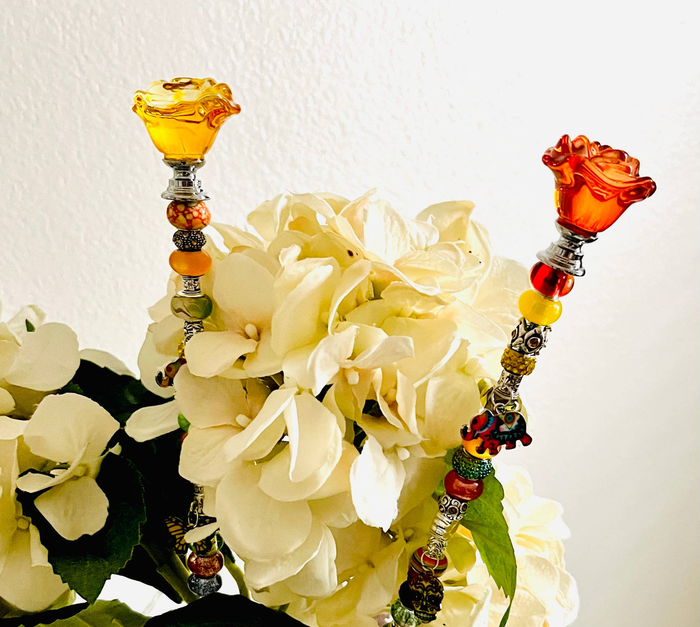 Sea of Bliss Shop - Rose Fairy Garden Stake Bundle