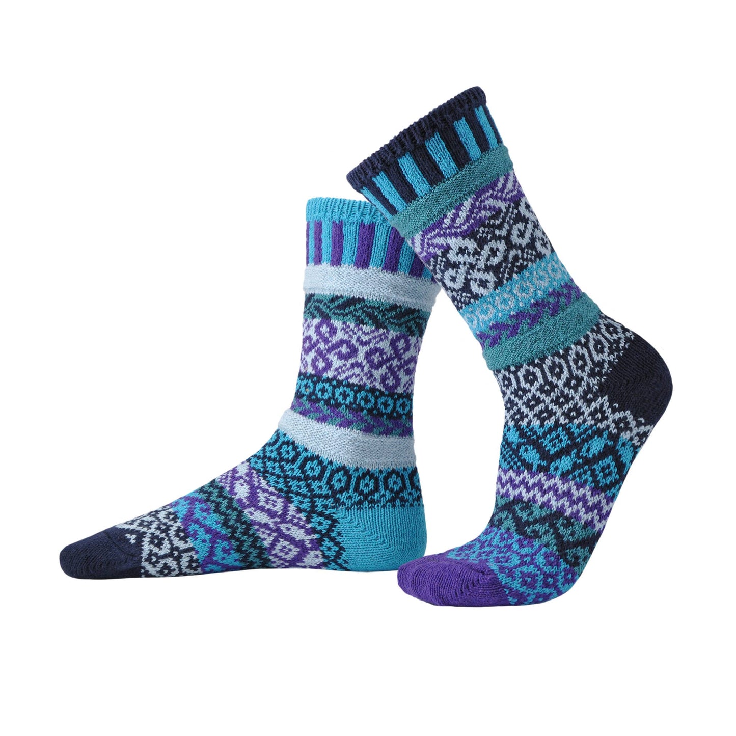 Solmate Socks - Water Crew Socks | Eco-Friendly & Made in the USA: Medium (Women 8 - 10 / Men 7 - 9)