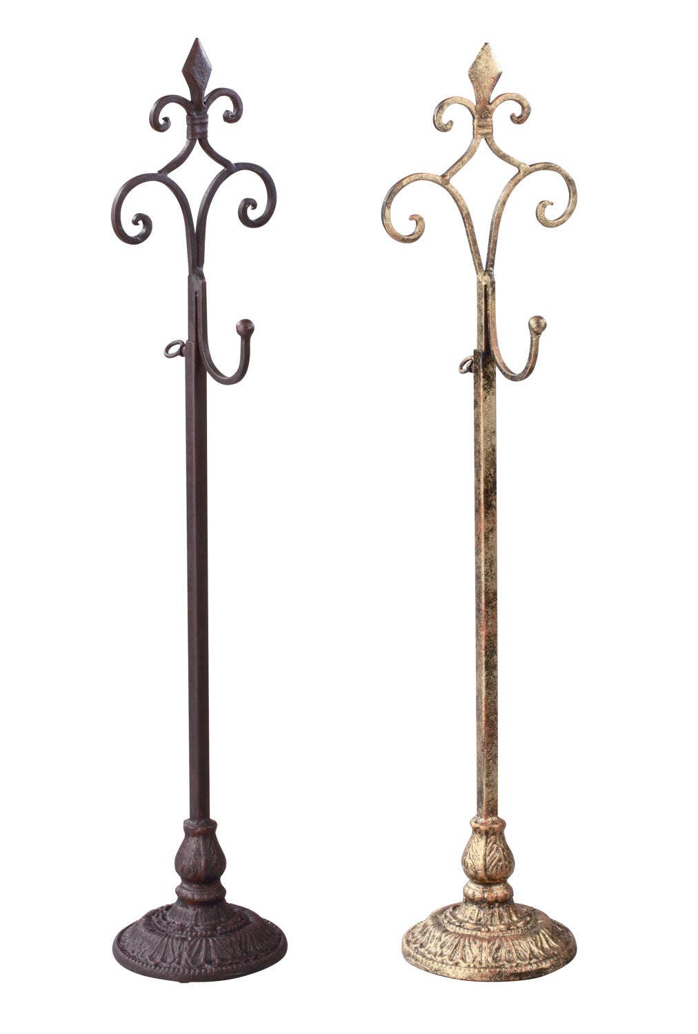 Tripar International - Adjustable Wreath & Purse Stands: Brown