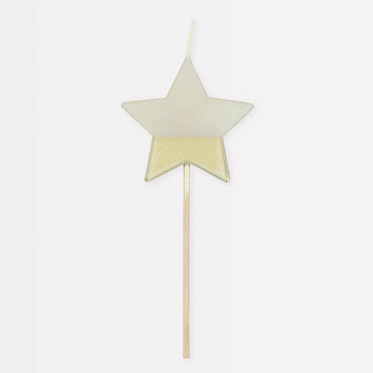 Meri Meri - Gold Dipped Star Candle