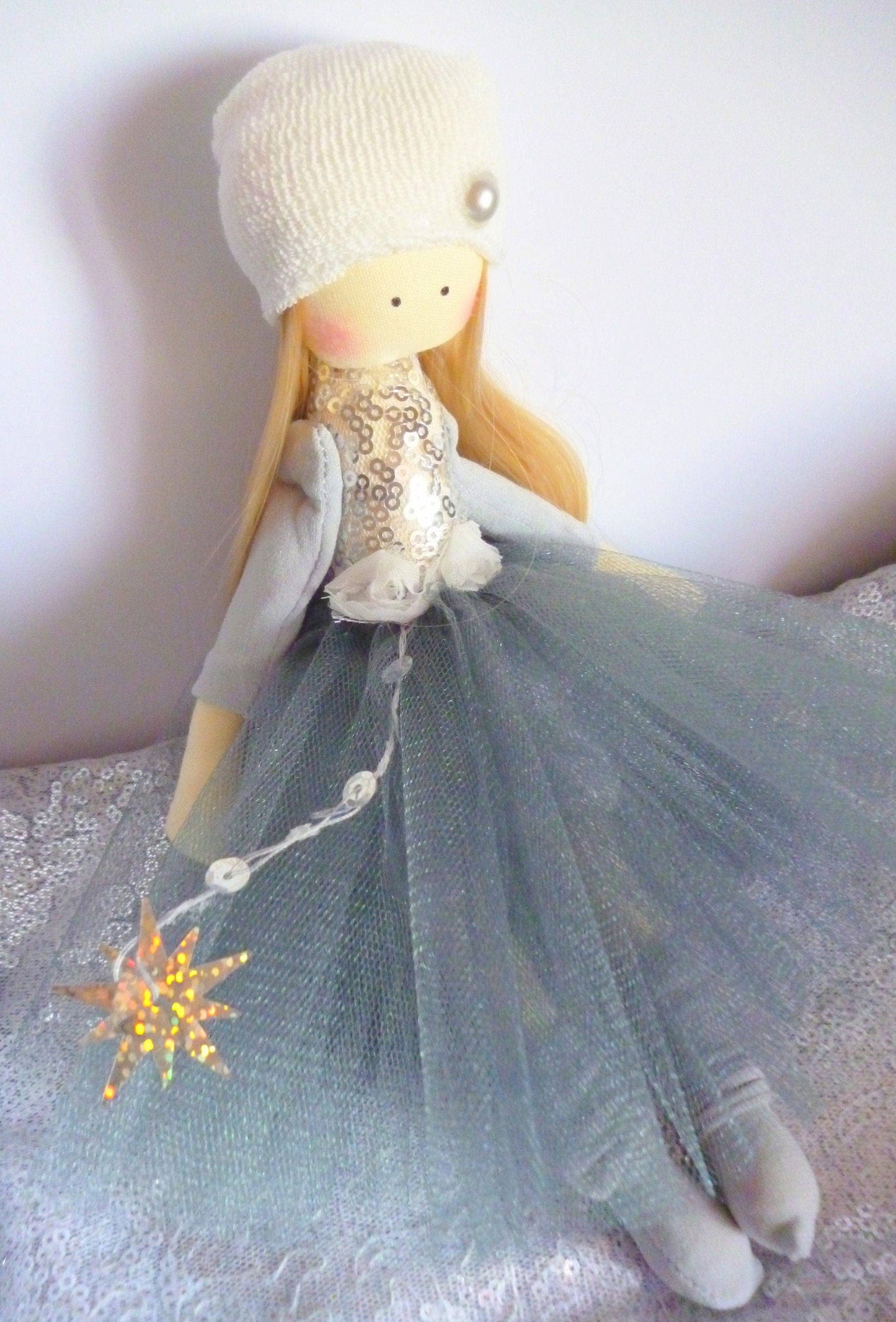 ChernikovaNataliya - Handmade Princess Tilda Doll, Soft Textile Toy