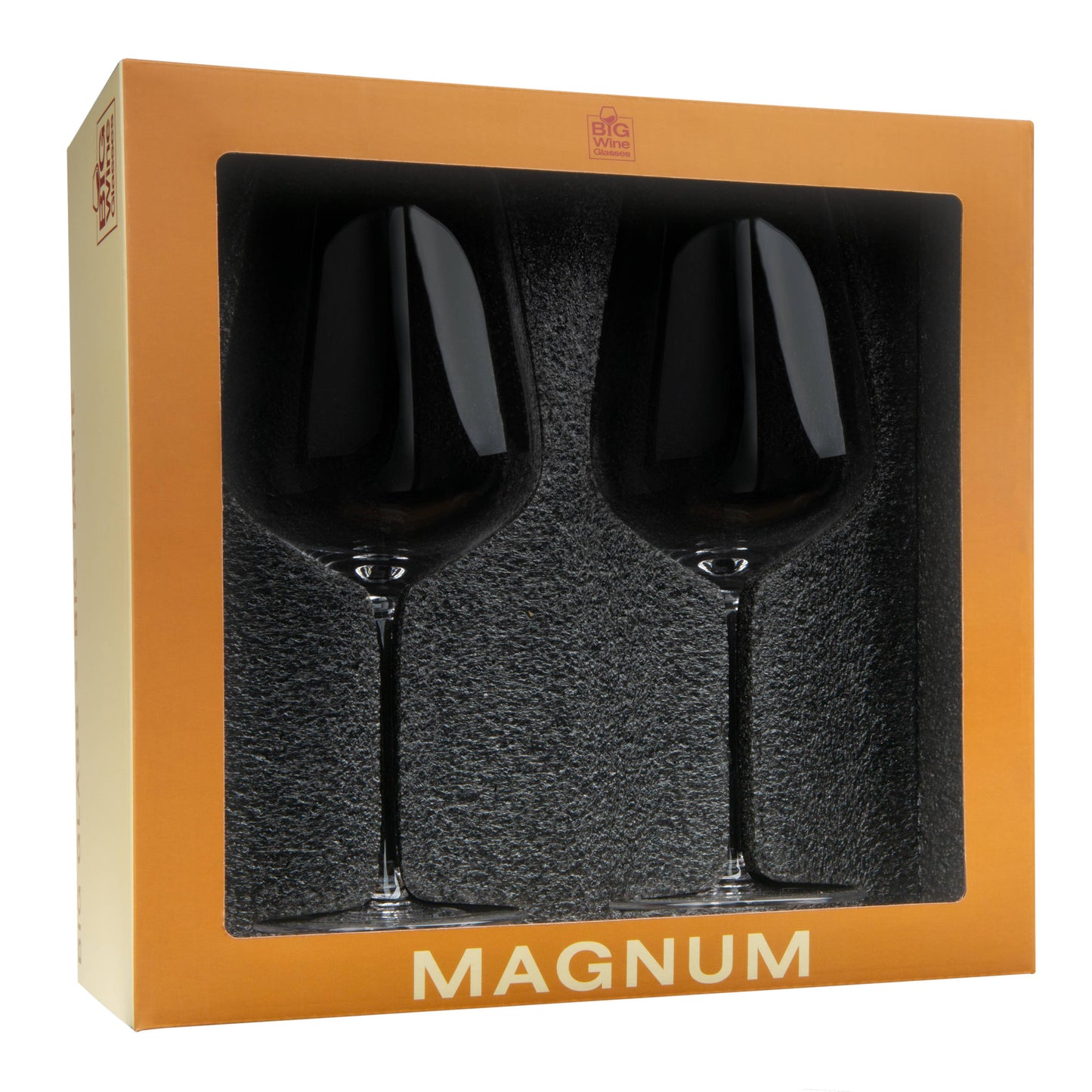 Big Wine Glasses - MAGNUM - Oversize Big Wine Glasses (Set of 2)