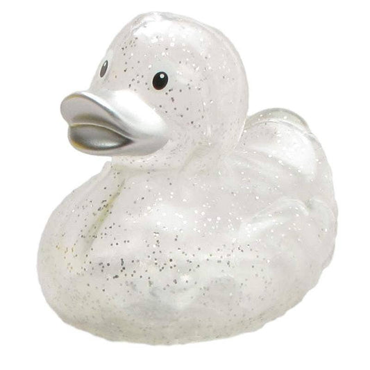 Duckshop - Glitter silver rubber duck - rubber duck