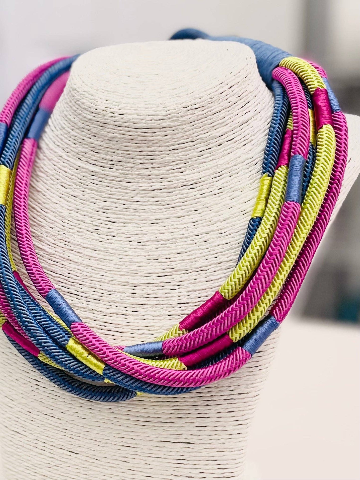 TWO FORTY TWO - "Original" Slub 8-strand (periwinkle multi) NK601