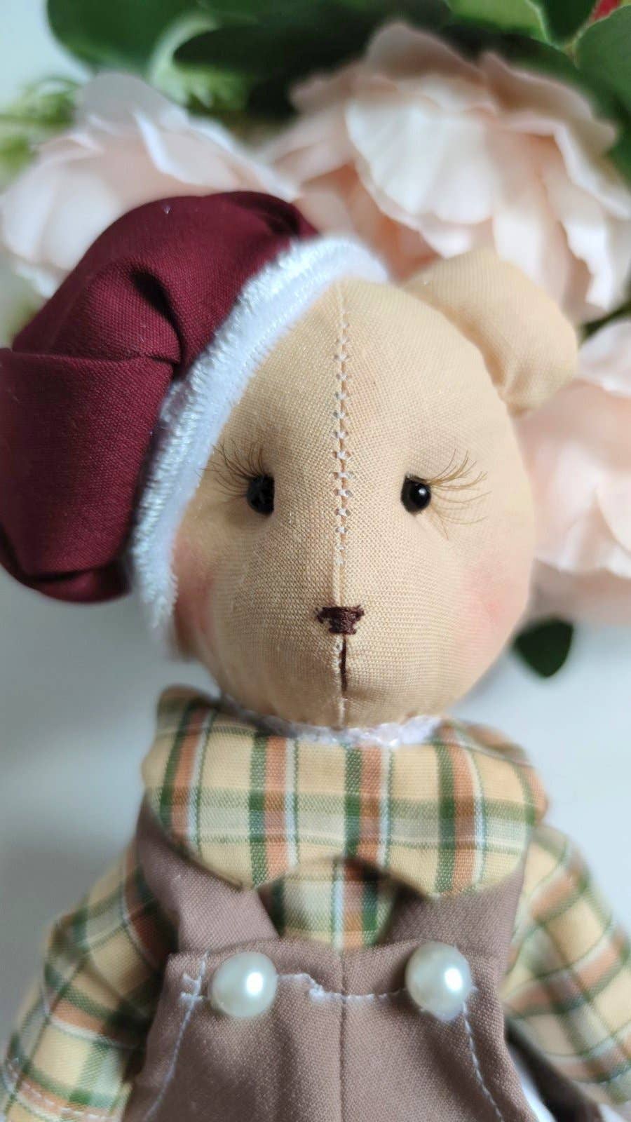 ChernikovaNataliya - Handmade Teddy Bear, Interior Teddy, Soft Toy, Memory Bear: Girl