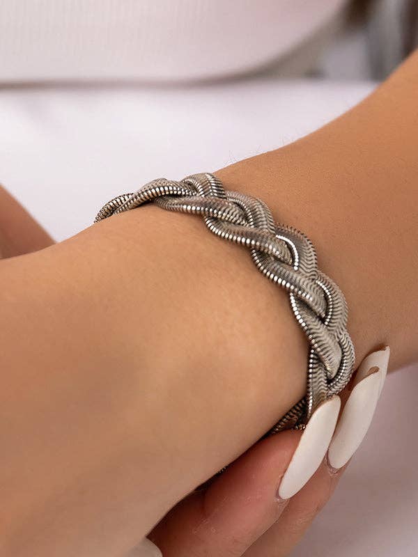 Elanora - Adjustable Snake Chain Bracelet Accessories: GOLD / Adjustable