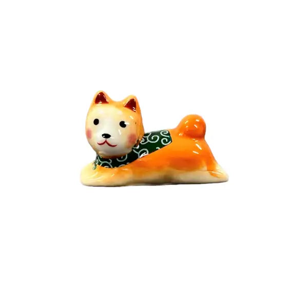 Urban Tokyo - Shiba Inu Porcelain Chopsticks Rest 2"L