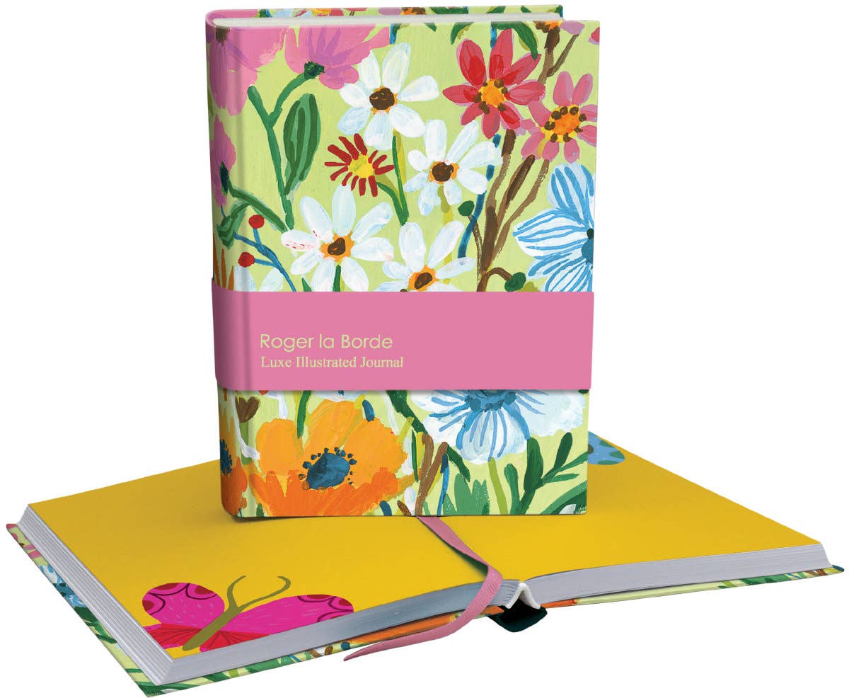 Roger La Borde - Flower Field Illustrated Journal  - AS 068