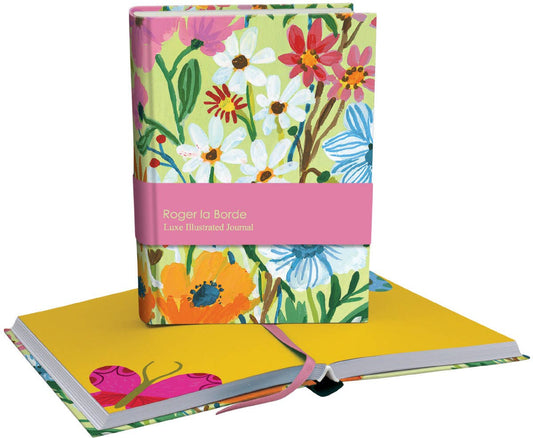 Roger La Borde - Flower Field Illustrated Journal  - AS 068