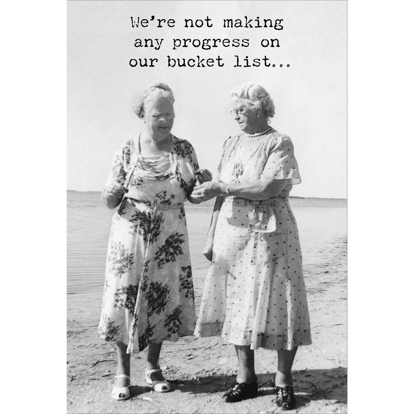 Primitives by Kathy - Progress On Bucket List Greeting Card