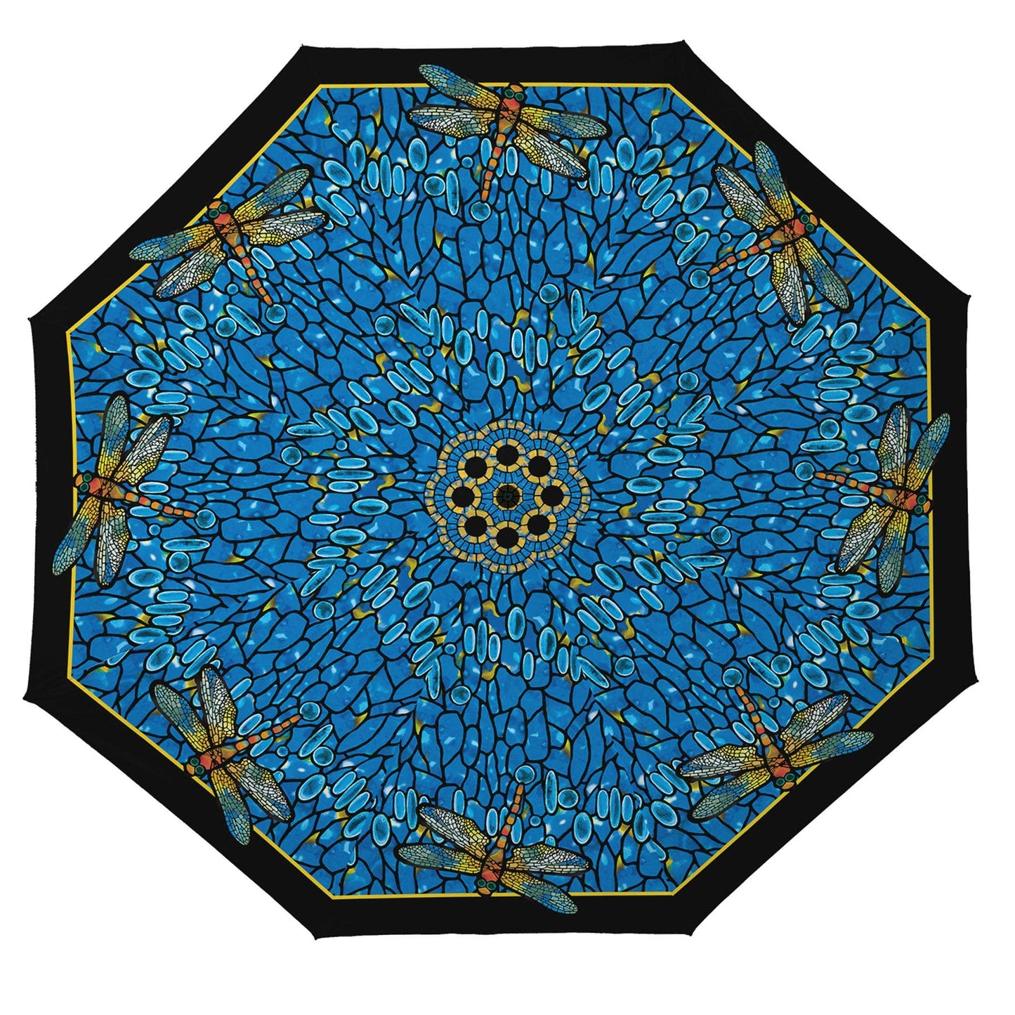 RainCaper - Tiffany Dragonfly Reverse Umbrella
