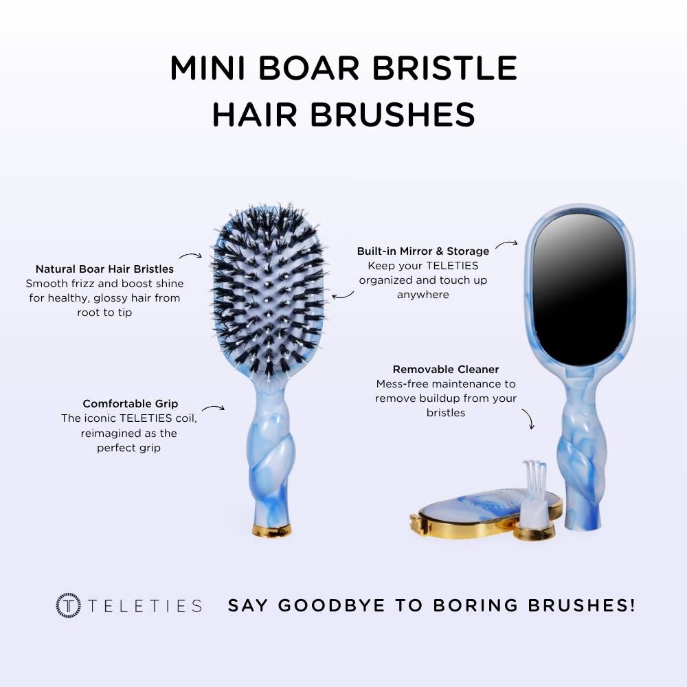 TELETIES - Mini Boar Brush | Tide & True