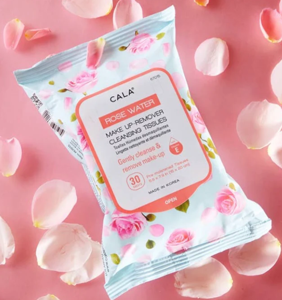 Best Beauty Group - Cala Makeup Remover Wipes Tissue Cleanser: Aloe Vera