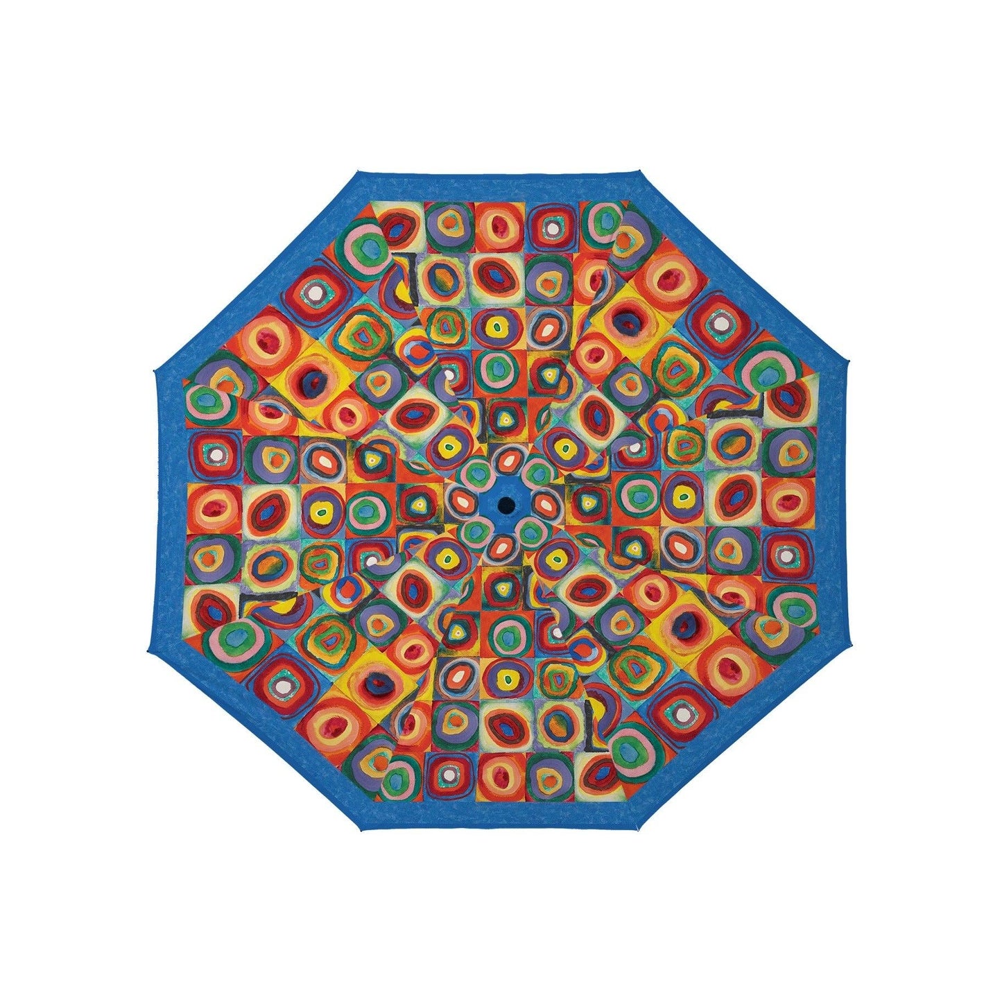 RainCaper - Kandinsky "Circles" Reverse Inverted Umbrella – Hands-Free, Windproof Design