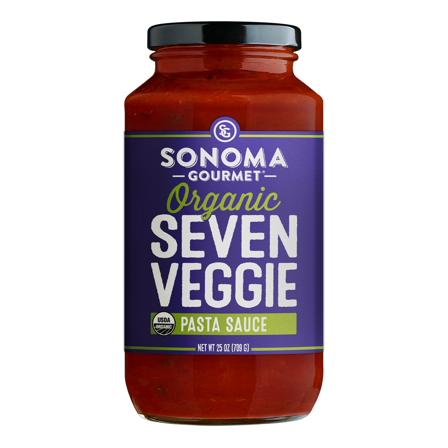 Sonoma Gourmet - Organic Seven Veggie Pasta Sauce: 25 oz