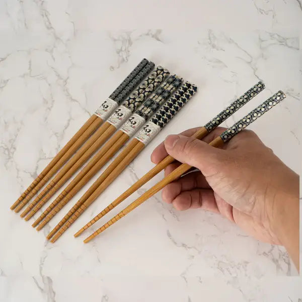 Urban Tokyo - 5 Piece Chopsticks Set Patterns