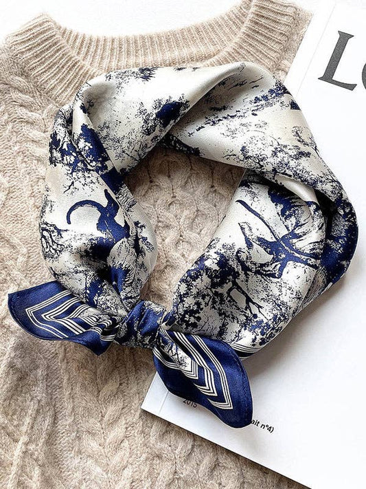 UZ Wholesale Store - Keep Warm Printed Shawl&Scarf: BLACK / One_size