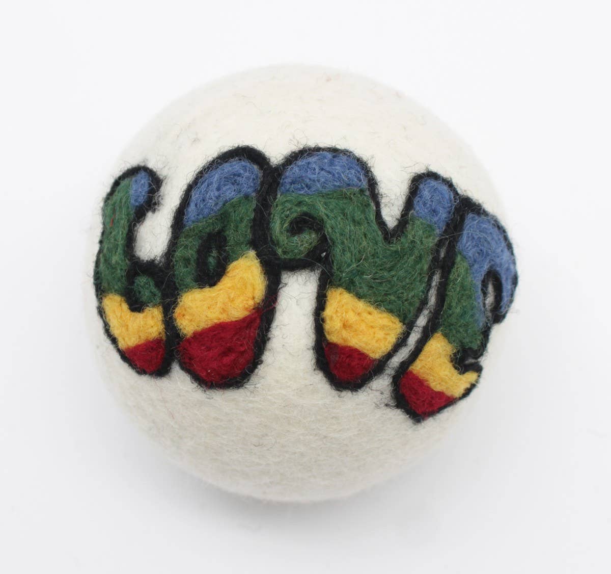 Ethical Global - Hippie Collection: Eco Wool Dryer Balls Fair-Trade: Love Reggae