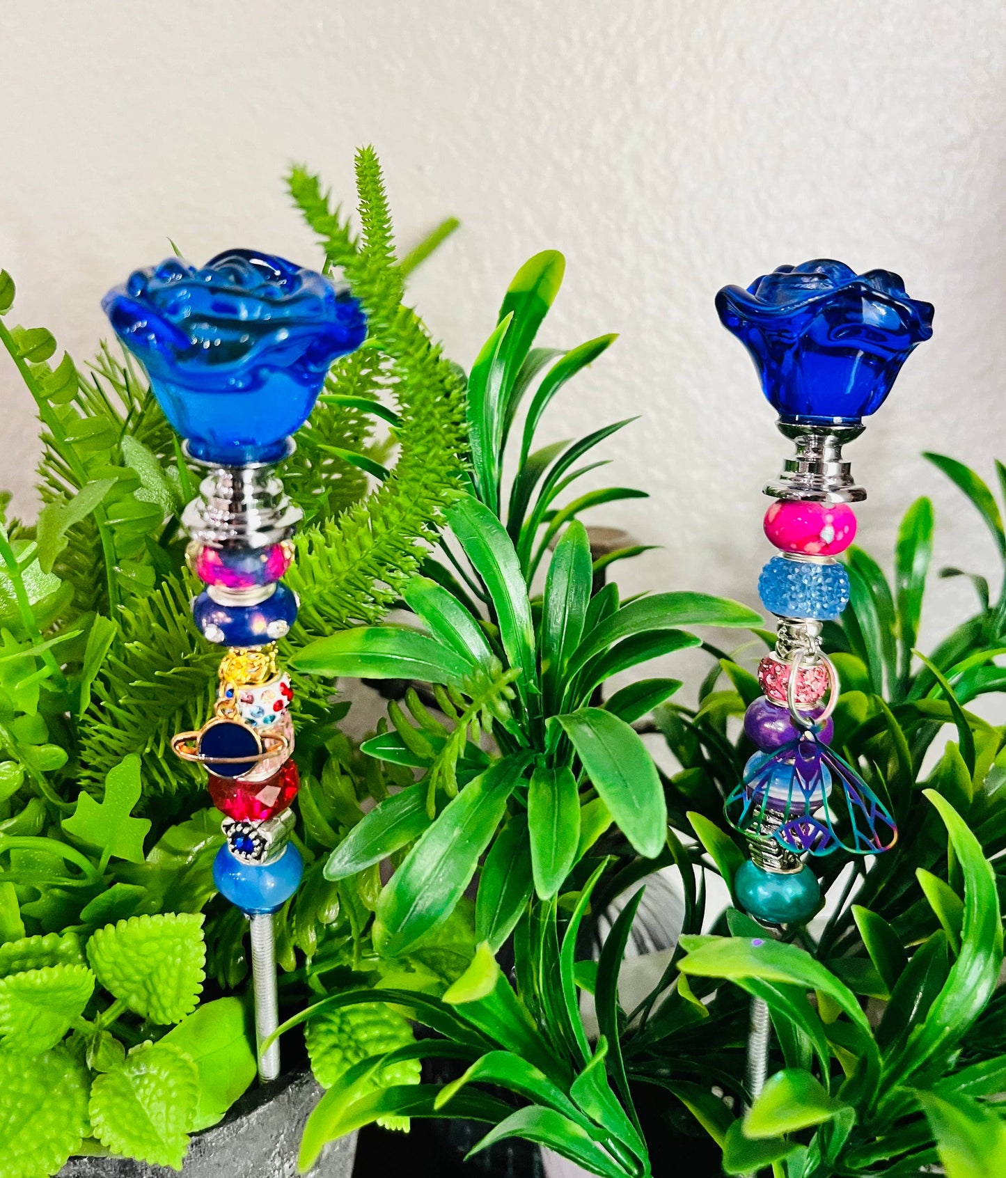 Sea of Bliss Shop - Rose Fairy Garden Stake Bundle