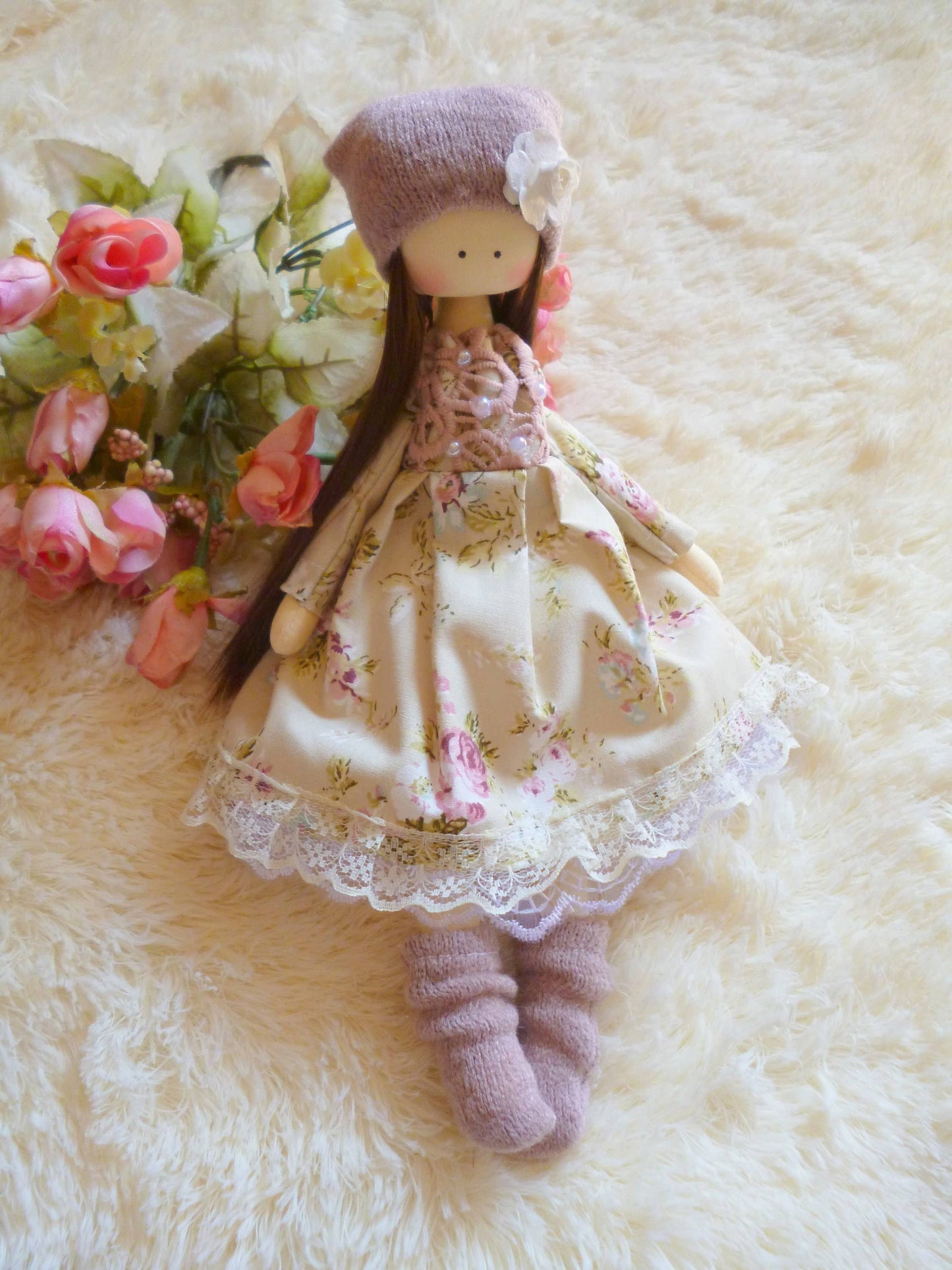 ChernikovaNataliya - Handmade Soft Cloth Princess Doll Toy