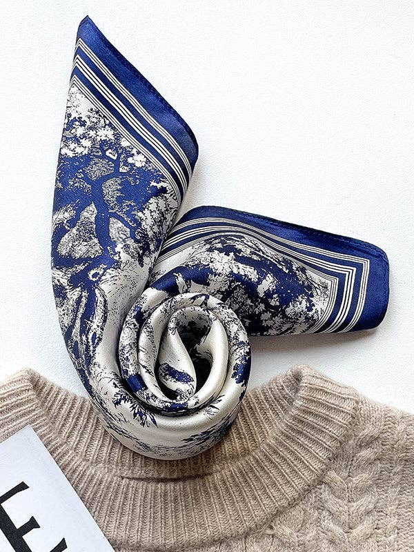 UZ Wholesale Store - Keep Warm Printed Shawl&Scarf: BLACK / One_size