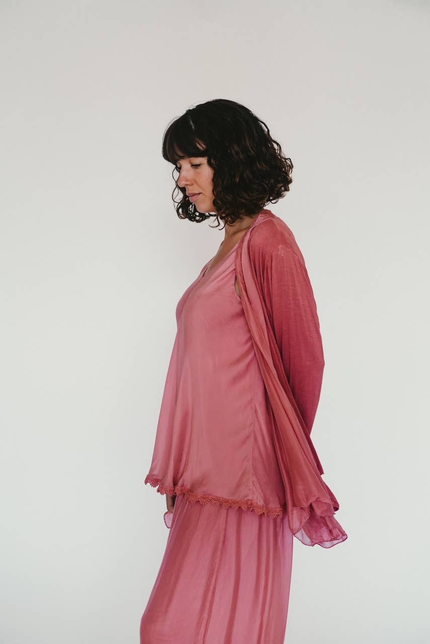 Dance in Paris - Women's Sleeveless Solid Maxi Dress, Multi Layers: One Size / Denim Blue