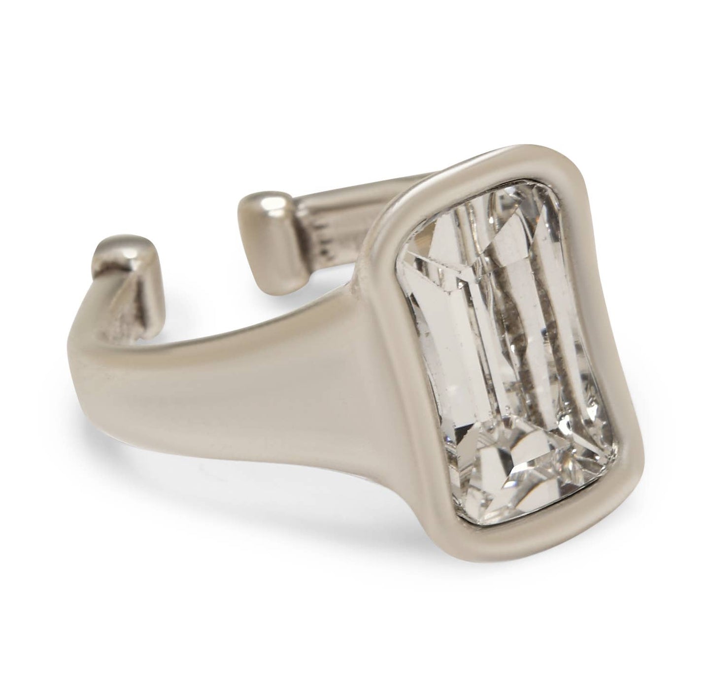 Chanour - Handmade Simon Brass Ring In Silver Plated - NR6090