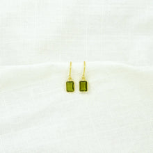 Load image into Gallery viewer, Schmuckoo Berlin - Celeste Earring Gold Silver 925 - Green Tourmaline