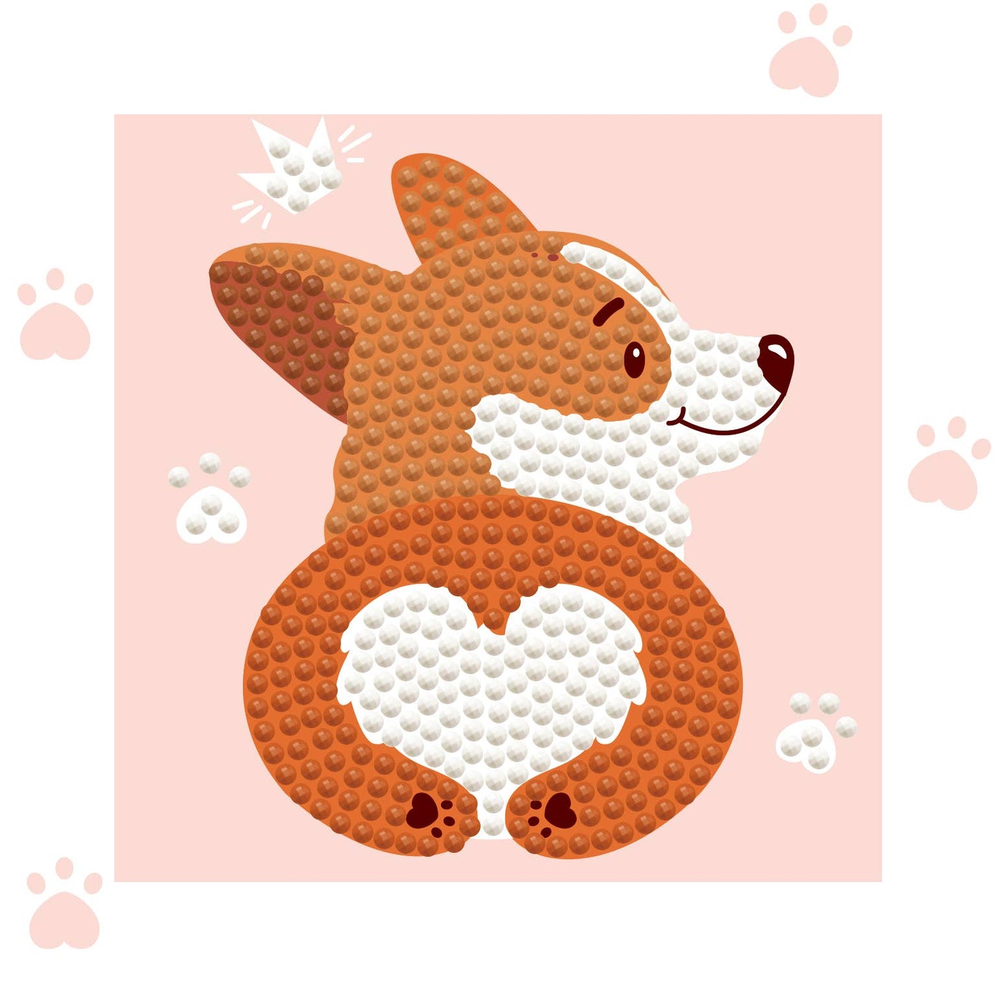DIAMOND DOTZ® - Corgi Love