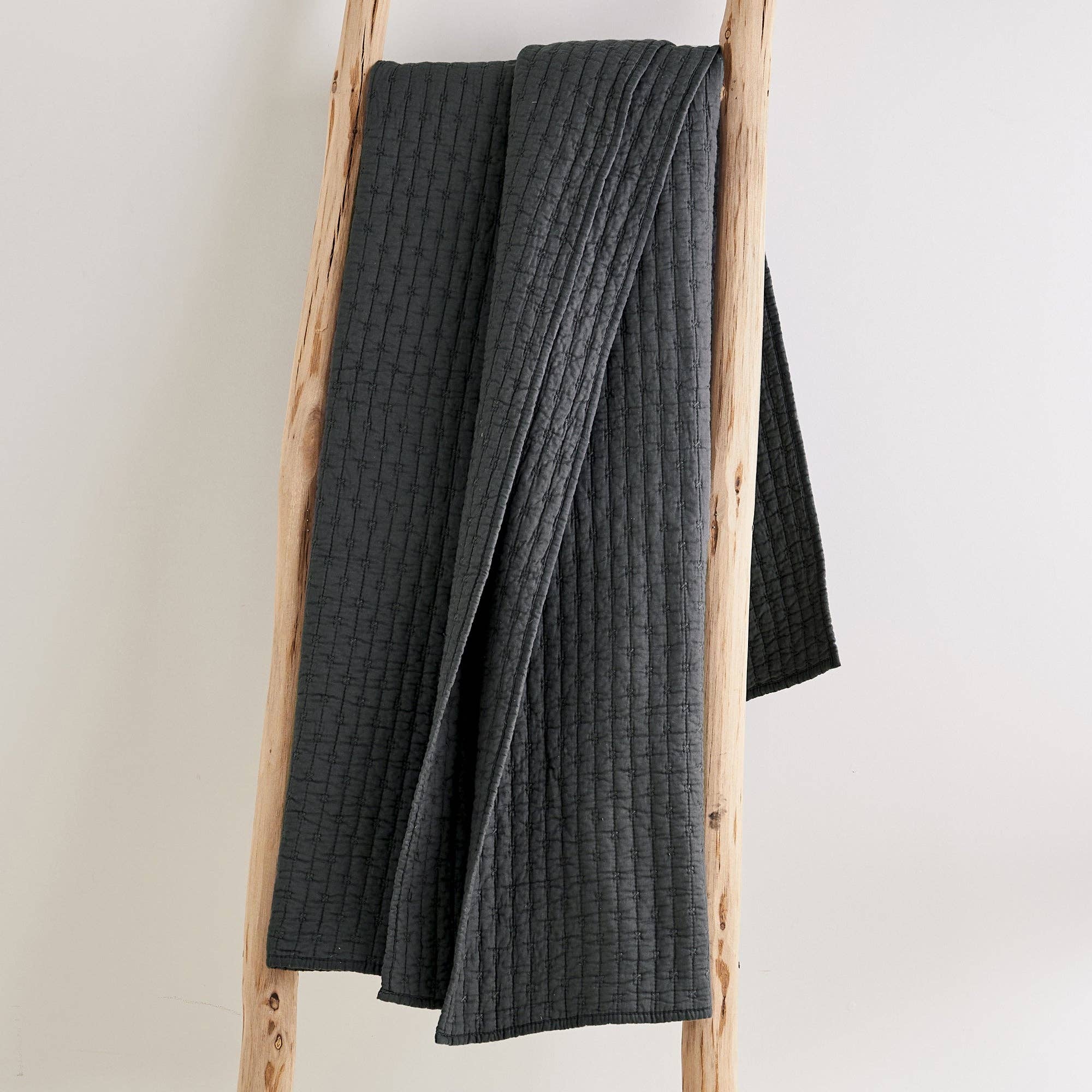Levtex Home Cross Stitch Quilted Throw - Thumbnail 2