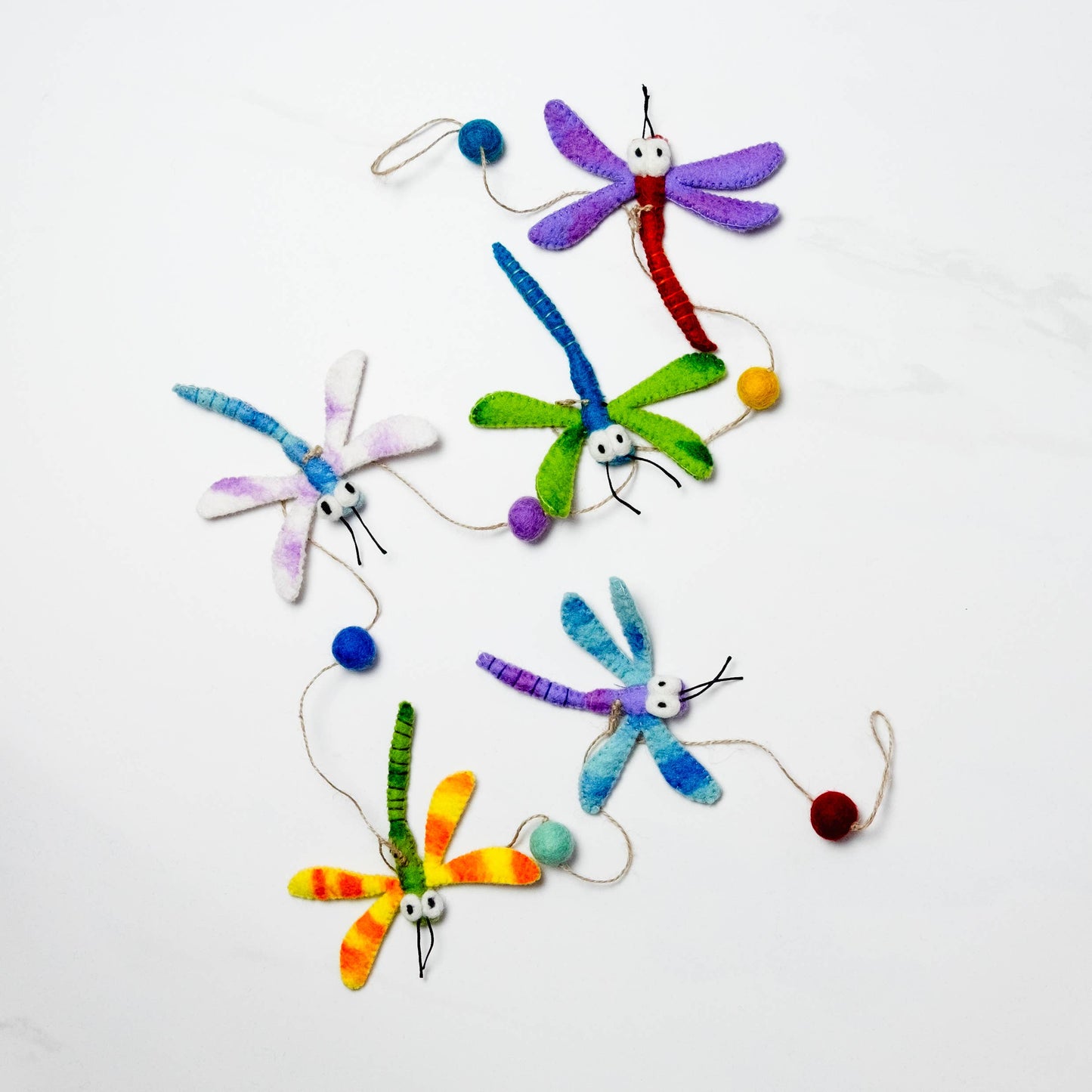 The Winding Road - Garland - Dragonfly - Wall Decor
