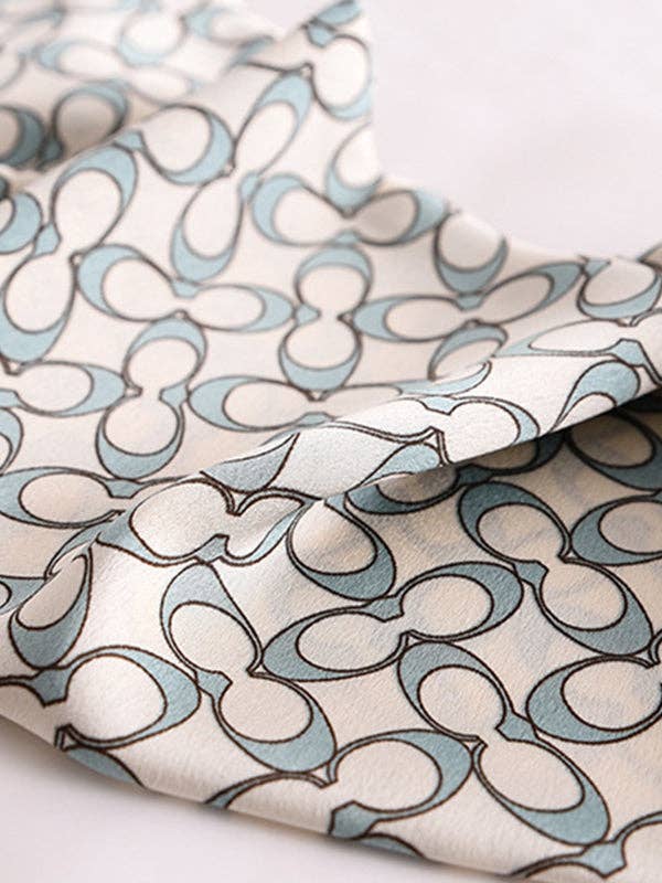 UZ Wholesale Store - Printed Sun Protection Shawl&Scarf: LIGHT GREEN / One_size